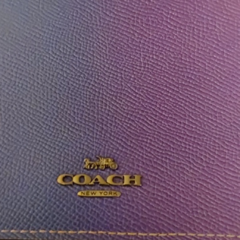 COACH Hayden Ombré Foldover Crossbody Clutch - Picture 5 of 16